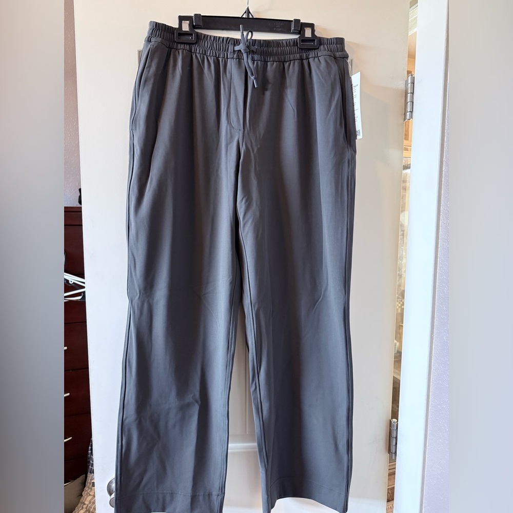 Lululemon Athletica Gray Track Pants Performance Fabric - Picture 2 of 6